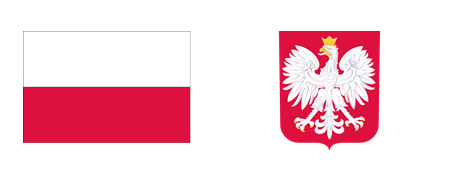 Flaga i godło Polski