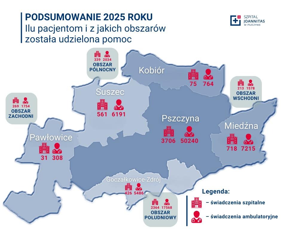 Mapa udzielonej pomocy