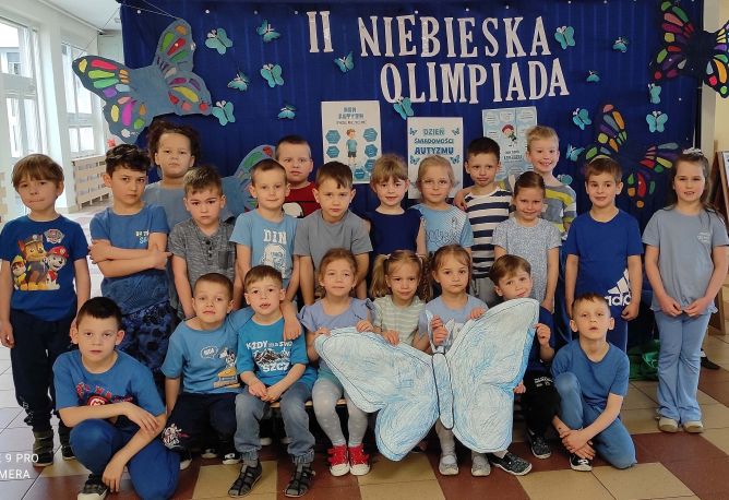 II Niebieska Olimpiada Sportowa w Przedszkolu nr 6 z Oddziałami Specjalnymi