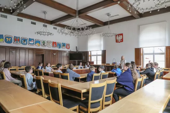 Wizyty uczniów w Ratuszu