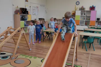 II Niebieska Olimpiada Sportowa w Przedszkolu nr 6 z Oddziałami Specjalnymi