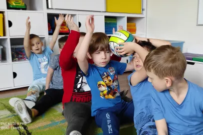 II Niebieska Olimpiada Sportowa w Przedszkolu nr 6 z Oddziałami Specjalnymi