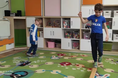 II Niebieska Olimpiada Sportowa w Przedszkolu nr 6 z Oddziałami Specjalnymi