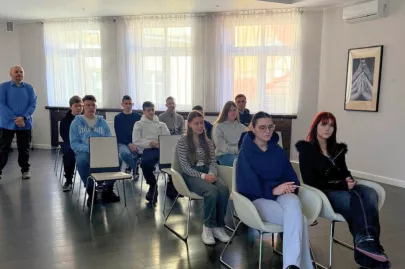 Wizyta uczniów Powiatowego Zespołu Szkół nr 2 w Pszczynie w Ratuszu