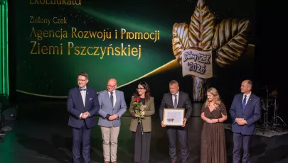 Agencja Rozwoju i Promocji Ziemi Pszczyńskiej laureatem „Zielonego Czeku”