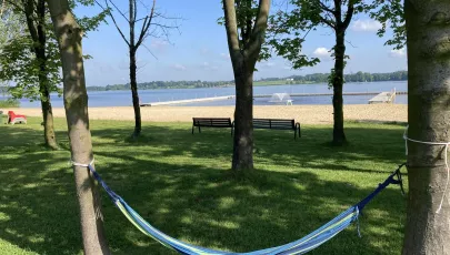 Sezon w Ośrodku Sportów Wodnych w Łące