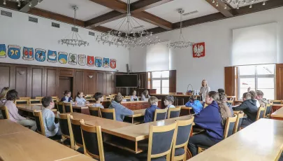 Wizyty uczniów w Ratuszu